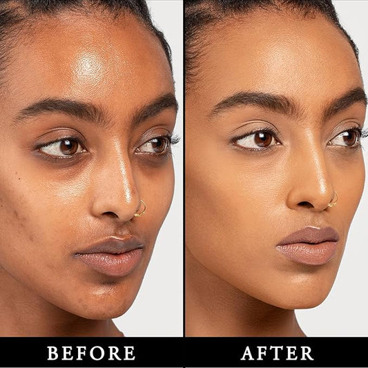 Matte Foundation Stick Makeup, Full Coverage Concealer And Contour Stick Foundation With Built In Applicator