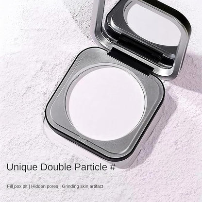 Novo Setting Powder - Oil Control, Long-Lasting Matte Finish, Lightweight, Sweatproof & Waterproof, Non-Caking, Ideal for Oily Skin, Velvet Smooth Texture with Built-In Powder Puff