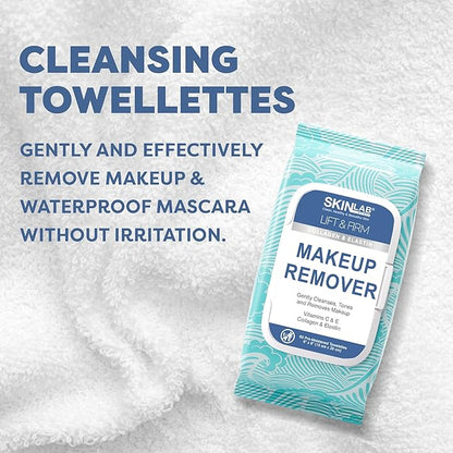 Lift & Firm Towellete Make-Up Remover Cleanses & Tones, 60 Count