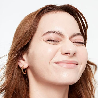 Saie Glowy Super Skin Tint Liquid Foundation - Hydrating Serum Foundation with Lightweight, Medium Coverage - Formulated with Hyaluronic Acid to Hydrate, Brighten and Plump - Shade 2 (1.01 oz)