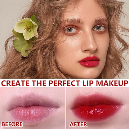 Lip Tint Stain Set,Mini Velvet Lip Tint Watery Lip Stain Long Lasting Waterproof Moisturizing Lip & Cheek Tint,Hydrating,Natural Glossy Liquid Lipstick Lip Gloss Kits for Women(Set 03)