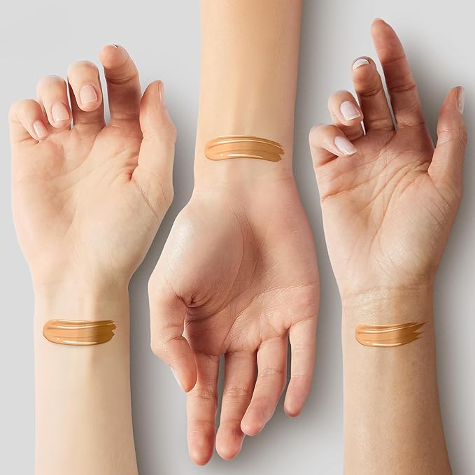 Maybelline Fit Me Dewy + Smooth Liquid Foundation Makeup, Golden Beige, 1 Count (Packaging May Vary)