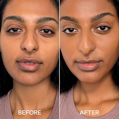 Saie Hydrabeam Under Eye Brightener - Sheer + Hydrating Eye Brightener with Cucumber Extract - Instantly Illuminates Skin for a Radiant Finish - Shade 5.5 (0.2 oz)