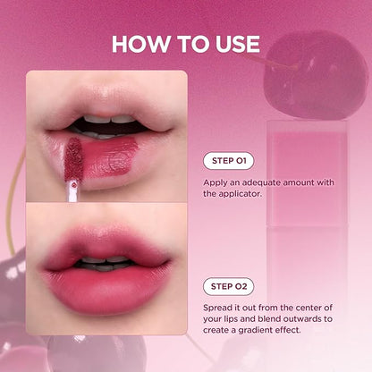 lilybyred Mood Liar Velvet Tint | Korean Moody Matte Lip Stain, Creamy Velvet Texture, Blurring Soft-Focus Effect, Highly Pigmented, Smudge-Proof, Long-Lasting, 0.14 oz. (08 Mellow Soft Persimmon)