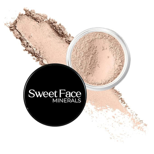 (Light Shade) (5gm Jar) FOUNDATION Mineral Makeup with SPF 18+, Full Coverage Matte Loose Powder, Bare Face Cosmetics