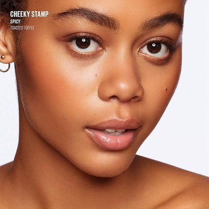 Kaja Lip & Blush Glazed Keychain Stain - Jelly Charm 05 Peach Fizz + Blush - Cheeky Stamp 07 Spicy, 0.17 Oz Bundle