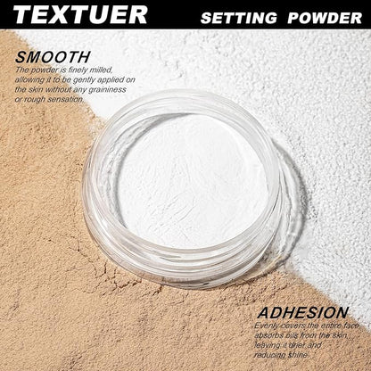 YOUNG VISION Flawless Finish Loose Face Powder - Translucent Setting Powder, Blurs Fine Lines & Imperfections, Lightweight, Long-Lasting, Suitable for All Skin Types, Makeup Essential