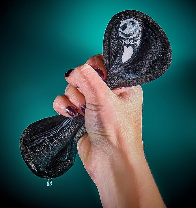 The Original MakeUp Eraser Mini PRO 5pk, Erase All Makeup With Just Water, Including Waterproof Mascara, Eyeliner, Foundation, Lipstick, Sunscreen, and More! Nightmare Before Christmas, 5ct.