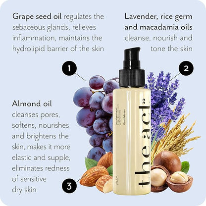 The Act Complete Skincare Trio – Cleansing Oil, Daily Face Wash & Facial Toner for All Skin Types – Vegan, Hydrating, Makeup Removal & Pore Refining Set
