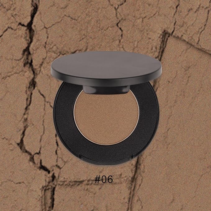 Flawless Pressed Powder, Setting Powder Makeup, Longwear Face Powder Foundation, Smooth Complexion, Portable Compact Long-Lasting Matte Finish 06