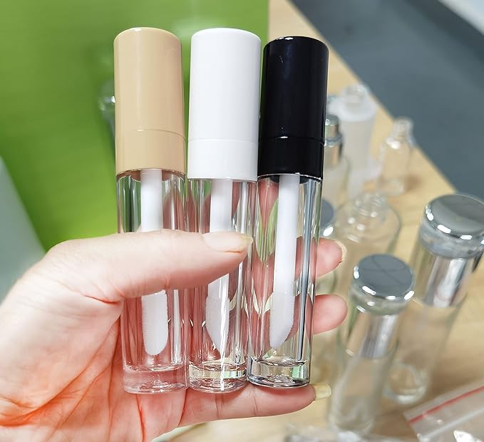 COSIDEA 14 pcs empty 8ml big wand lip gloss tube concealer tube packing (white)