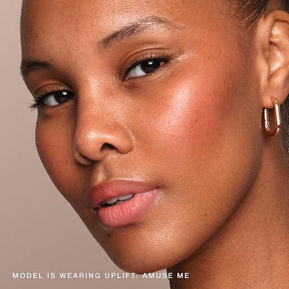 Jouer Blush & Bloom Cheek + Lip Duo - Hydrating Cream Blush Stick for Lip and Cheek Tint - Moisturizing Rose Hip and Squalane Oil Formula, Uplift