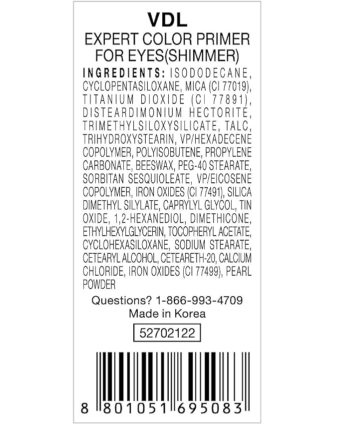 VDL Expert Color Primer For Eyes - Eye Makeup Enhancer