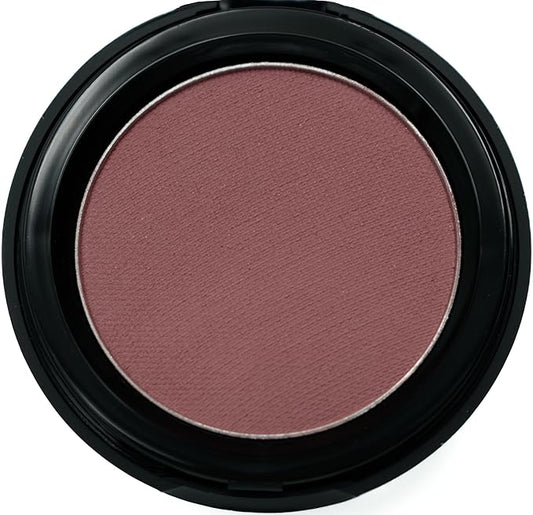 Cabernet Wine Deep Dark Rose Pink Red Vegan Blush Pressed Cheek Color Powder, Talc & Paraben Free, No Animal Testing & Cruelty Free