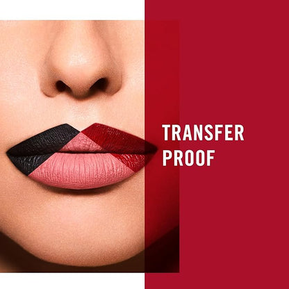 Rimmel London Provocalips 16hr Kiss-Proof Lip Color - Two-Step Liquid Lipstick to Lock in Color and Shine - 210 Flirty Fling, .14 fl.oz.
