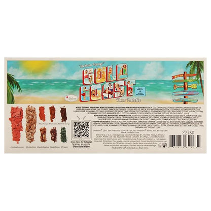 theBalm Voyage Gold Coast Face Palette - 0.35 oz