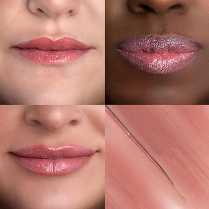 LAURA GELLER NEW YORK Baked Balance-n-Brighten Powder Foundation, Sand + Italian Marble Sheer Hydrating Lipstick, Al Fresco