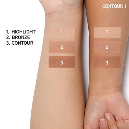 Physicians Formula Butter Bronzer Contour Palette, Light/Medium, 0.48 Ounce (Pack of 1)