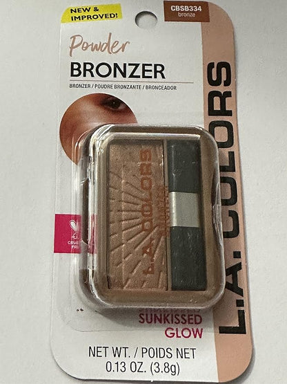 L.A Colors Professional Series BLUSH with Applicator, BSB334 Bronze, 0.13 Oz