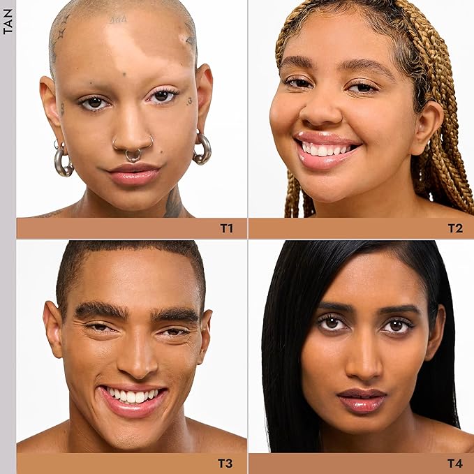 COVER FX Pressed Mineral Foundation - Shade T2 - Weightless Powder Foundation - Buildable Light to Full Coverage - Matte Finish - All Skin Types