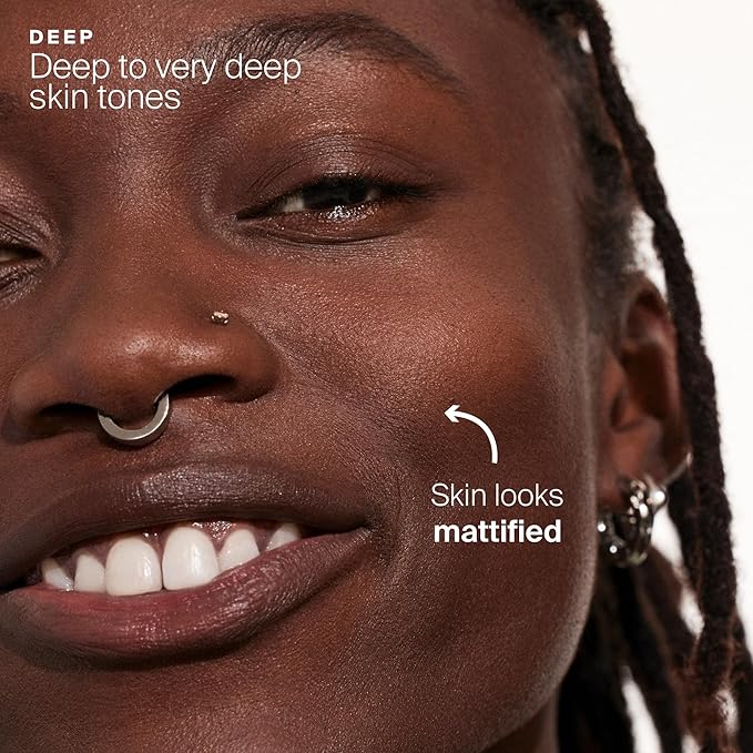 Supergoop! (Re)setting 100% Mineral Powder, Deep - 0.15 oz - Makeup Setting Powder + Broad Spectrum SPF 35 PA+++ Sunscreen - With Ceramides, Olive Glycerides & Coated Silica Spheres