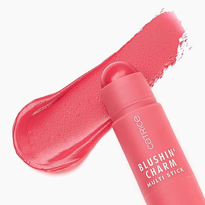 Catrice | Blushin' Charm Multi Stick | Creamy, Multi-Use Blush & Lip Tint | Buildable Dewy Finish | Vegan & Cruelty Free (010 Pink Sweetheart)