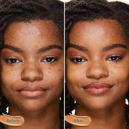 Mushroom Head Air Cushion CC Cream - BB Cream Foundation for Concealer Full Coverage Skin Moisturizing, Brighten Long - Lasting Even Color Correcting for All Skin Types (Medium)