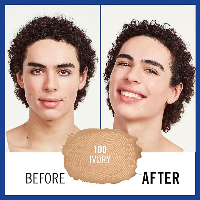 Rimmel London Match Perfection Foundation Spf20 100 Ivory 30ml