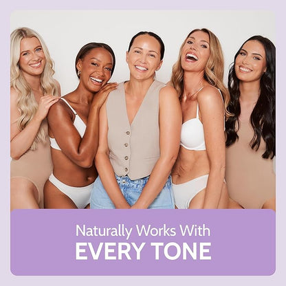 Fake Bake Bronzing Powder Face & Body Bronzer Creamy Sun Kissed Radiant Glow - Lasting Natural Color Enhancer & Highlighter - Cruelty Free, Vegan - .16oz
