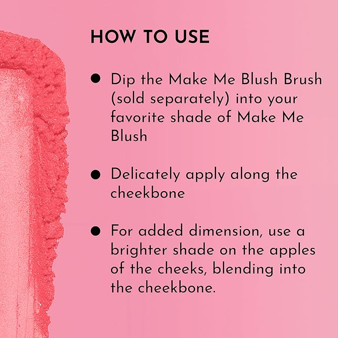 Make Me Blush Talc Free Velvet Blush, Sakura, Pink, 0.18 Ounce