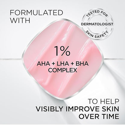 L'Oreal Paris Prime Lab Up to 24H Pore Minimizer Face Primer Infused with AHA, LHA, BHA Complex to Smooth and Extend Makeup Wear, 1.01 Fl Oz