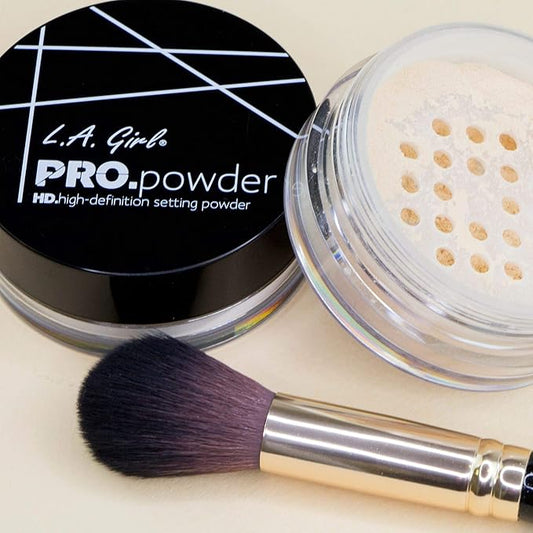 L.A. GIRL HD PRO Setting Powder - Banana Yellow (Pack of 2)