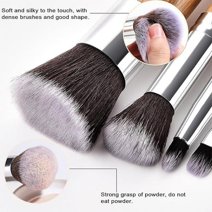 6 Colors Cream Blush & Concealer Contour Palette, Carla Secret Makeup Palette with 11 Pcs Makeup Brush Set, Long Wearing Blendable Full Coverage Foundation