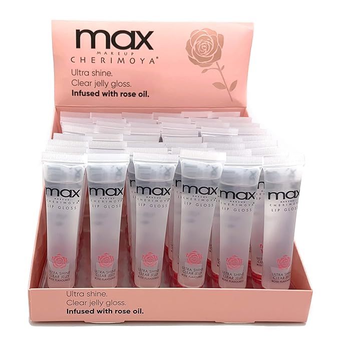 Cherimoya 6Pack MAX Makeup Lip Polish (Rose Oil)