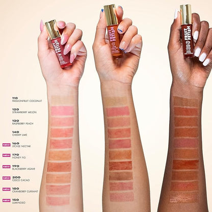 Milani Fruit Fetish Lip Oil with Vitamin E for Instant Hydration, Fruit Extract Infused Lip Treatment and Moisturizing Lip Gloss- Luminoso