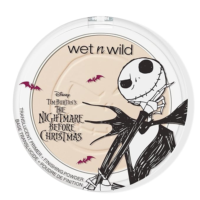 wet n wild Nightmare Before Christmas Translucent Primer + Finish Powder
