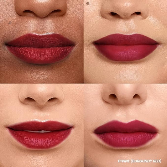 Wonderskin Wonder Blading Lip Stain Peel Off Masque - Long Lasting, Waterproof and Transfer Proof Red Lip Tint, Matte Finish Peel Off Makeup (Divine Masque)