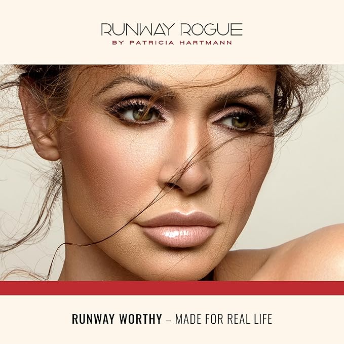 Runway Rogue Classic Lip Gloss, Golden-Rose Semi-Sheer Hydrating Lip Gloss, ‘Chameleon’