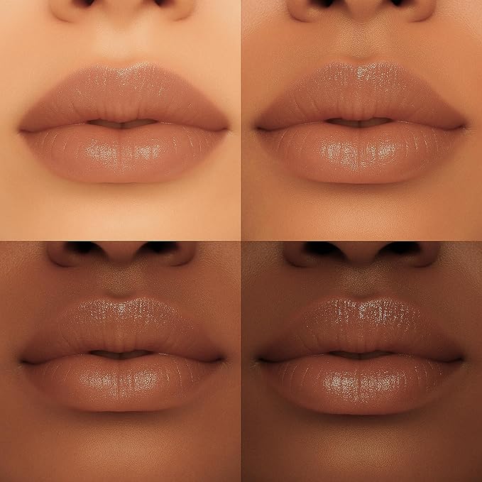 Euphoria Lip Gloss | Chestnut-Brown Shine | Vegan Hydrating Formula | Non-Sticky Aloe & Jojoba Infused | Paraben & Cruelty Free | Natural Lip Enhancer