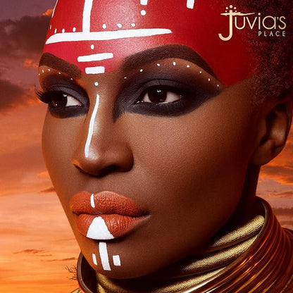 Juvia's Place Warrior 2 Eyeshadow Palette - Professional Eye Makeup, Pigmented Eyeshadow Palette, Makeup Palette for Eye Color & Shine, Pressed Eyeshadow Cosmetics