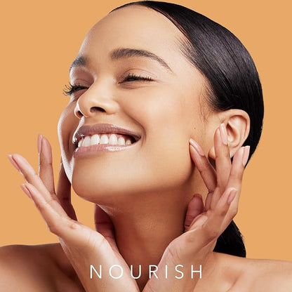 Sweat-Proof Liquid Foundation - Long-Lasting, Buildable, Matte Finish, SPF 15+, Mineral-Infused, Non-Comedogenic, Lightweight, 24-Hour Coverage, Vegan Make Up (Nourish)