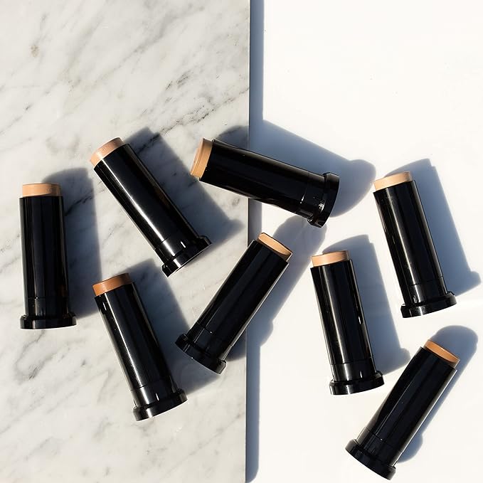 Triplicity® Perfecting Foundation Stick, 0.4 oz. | Primes Skin, Provides Buildable Coverage & Has A Soft-Focus Effect | Tan