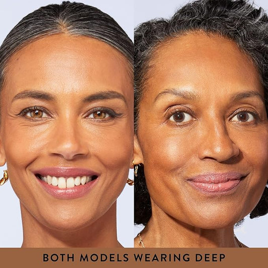 LAURA GELLER NEW YORK Laura's Must-Haves Kit 3pc: Baked Balance-n-Brighten Powder Foundation, Deep + Spackle Skin Perfecting Makeup Primer, Hydrate + Airbrush Round Kabuki Brush