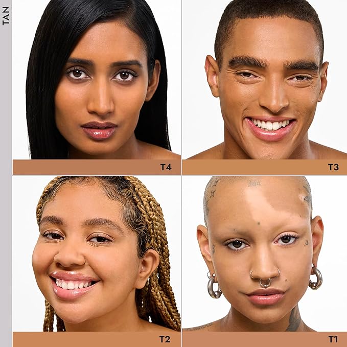 COVER FX Pressed Mineral Foundation - Shade T3 - Weightless Powder Foundation - Buildable Light to Full Coverage - Matte Finish - All Skin Types