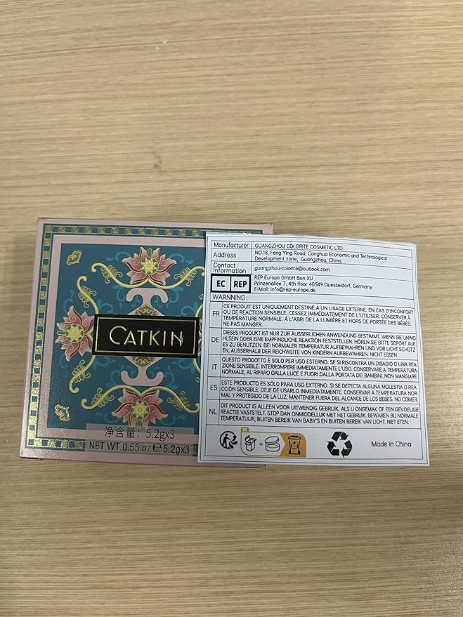 CATKIN Loose Setting Powder - Translucent Matte Finishing Powder, 3 Colors Even Skin Tone, Oil Control Makeup Pore Minimizing Powder with Velour Puff (0.42oz, C02 Matte for Oily Skin)