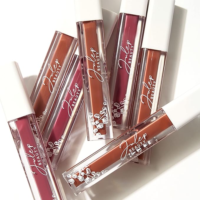Julep So Plush Hydrating Lip Gloss – High-Shine, Non-Sticky Lip Color - Vitamin E for Soothing & Repair – Cruelty-Free, Moisturizing Gloss – Girl Crush
