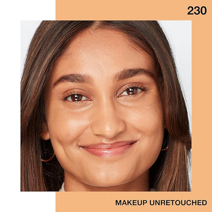Maybelline Fit Me Dewy + Smooth Liquid Foundation Makeup, Natural Buff, 1 Count (Packaging May Vary)