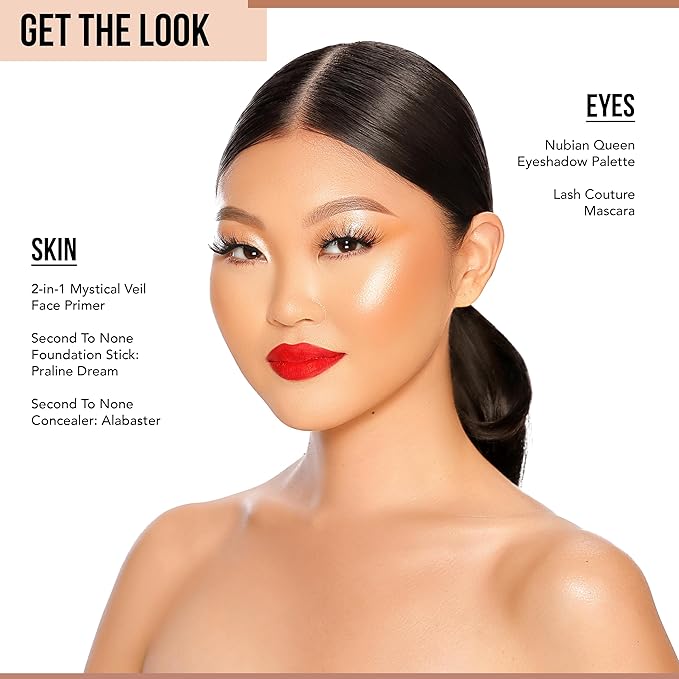 Glamazon Second to None Foundation Stick, Praline Dream, Light-to-Full Coverage, Weightless Makeup With a Glowy Natural Finish