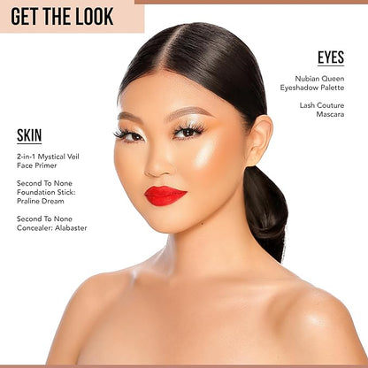 Glamazon Second to None Foundation Stick, Praline Dream, Light-to-Full Coverage, Weightless Makeup With a Glowy Natural Finish