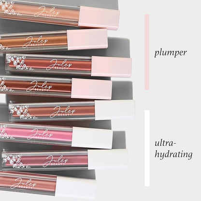 Julep So Plush Plumping Lip Gloss – High-Shine, Non-Sticky Lip Color - Vitamin E for Soothing & Repair – Cruelty-Free, Moisturizing Gloss – Easy Breezy